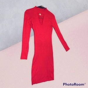 Red dress perfect for Valentine’s Day